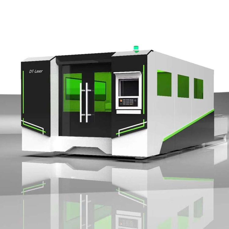厂家直销光纤激光器全自动送料数控光纤激光切管机光纤激光器
