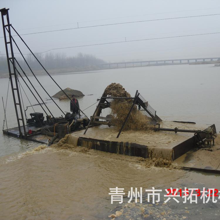 钻船 钻沙船 钻探式抽沙船生产厂家