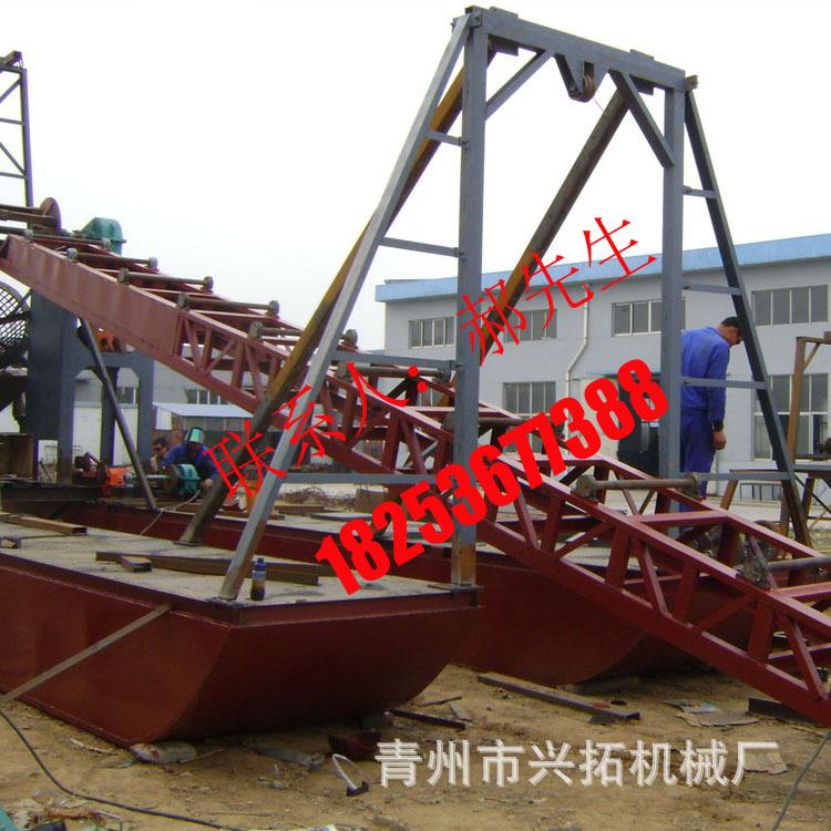 链斗洗沙船 链斗挖沙船