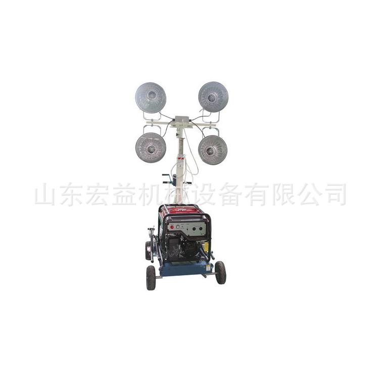 升降移动照明车厂家直销 工程抢险应急照明工作灯 夜晚施工照明车