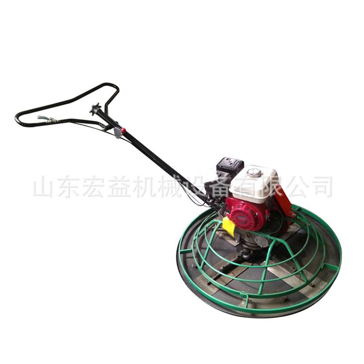 手扶内燃式抹光机 5.5马力汽油抹光机小巧灵活 混凝土路面收光机