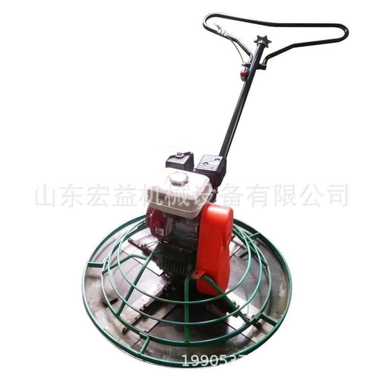 厂家直销手扶式汽油抹光机 手扶内燃式抹光机 单盘抹光机操作简单