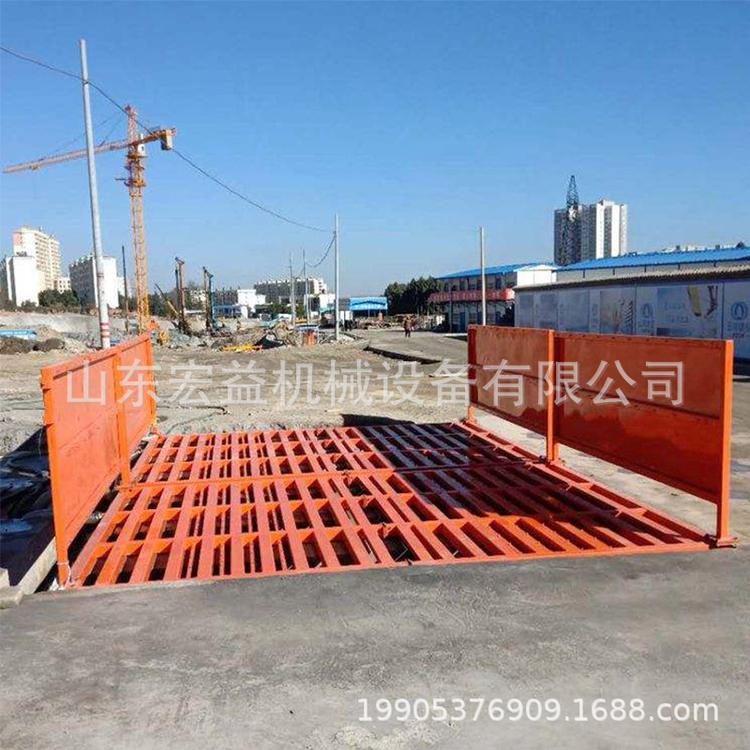 现货供应智能自动洗车机 工地清洗设备洗轮机 平板式工程车洗轮机