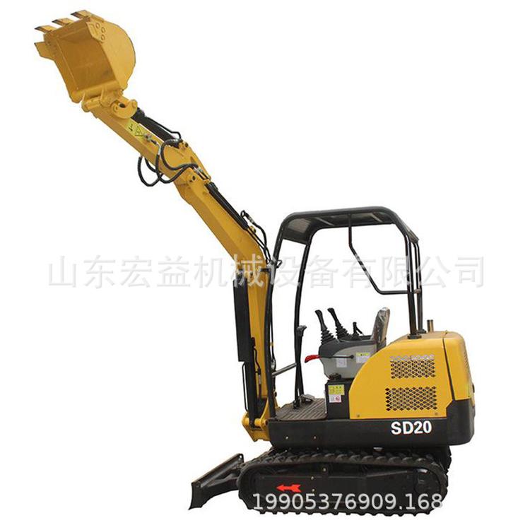 小型挖掘机农用果园家用工程迷你履带多功能沟机全新小微型挖掘机