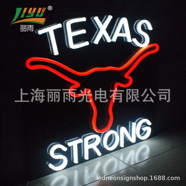 LED柔性霓虹灯广告牌 鹿头霓虹牌 出口专用霓虹灯牌
