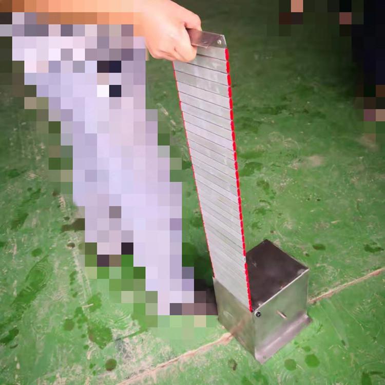 自动伸缩铝卷帘防护罩 卷帘门防尘罩 防水铝合金防护罩 军兴