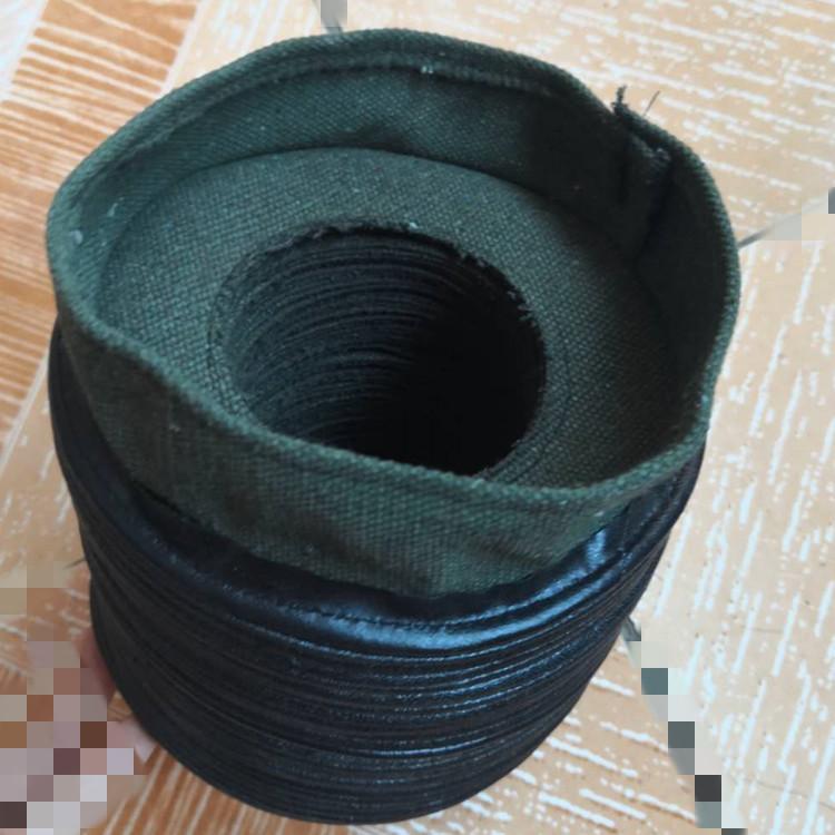防火 好拆装粘扣式缝制丝杠防尘罩 灰色/银色 耐磨帆布防尘罩