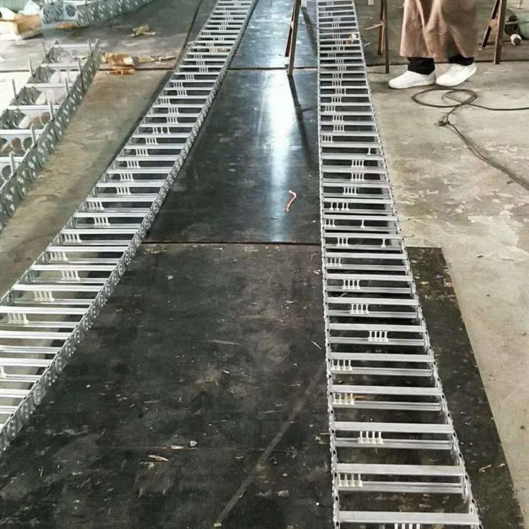 管线输送钢锯拖链 耐高温 淬火 TL系列钢制坦克链 定制尺寸