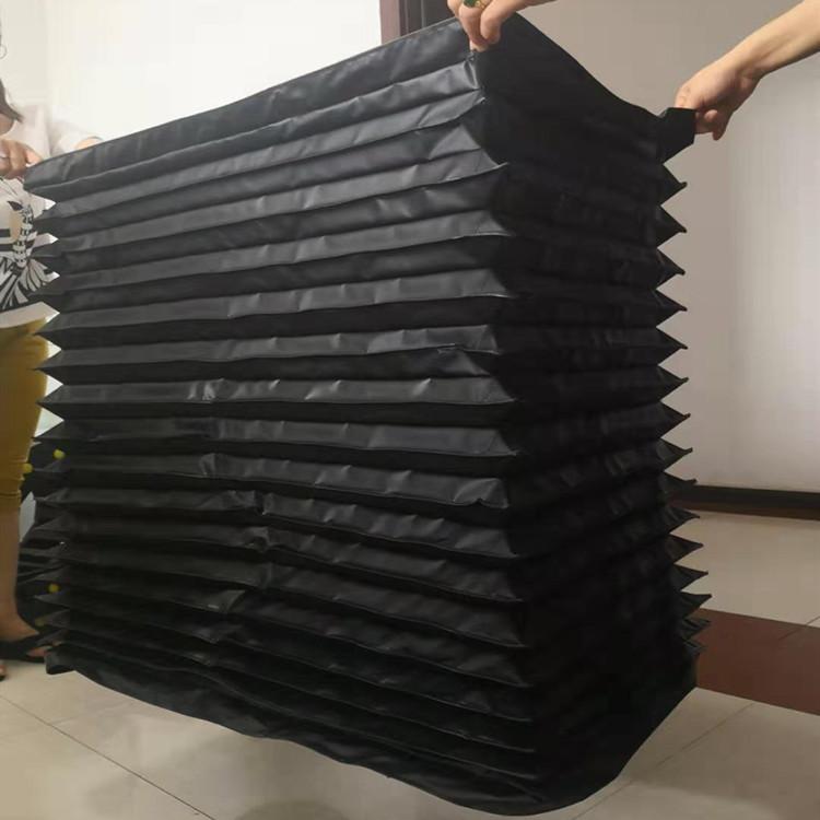 升降机弹性防护罩 无骨架支撑柔性方罩 液压缸防尘罩 一件起订
