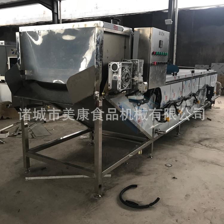 直销西蓝花专业漂烫机 脱水西蓝花加工清洗漂烫杀青流水线