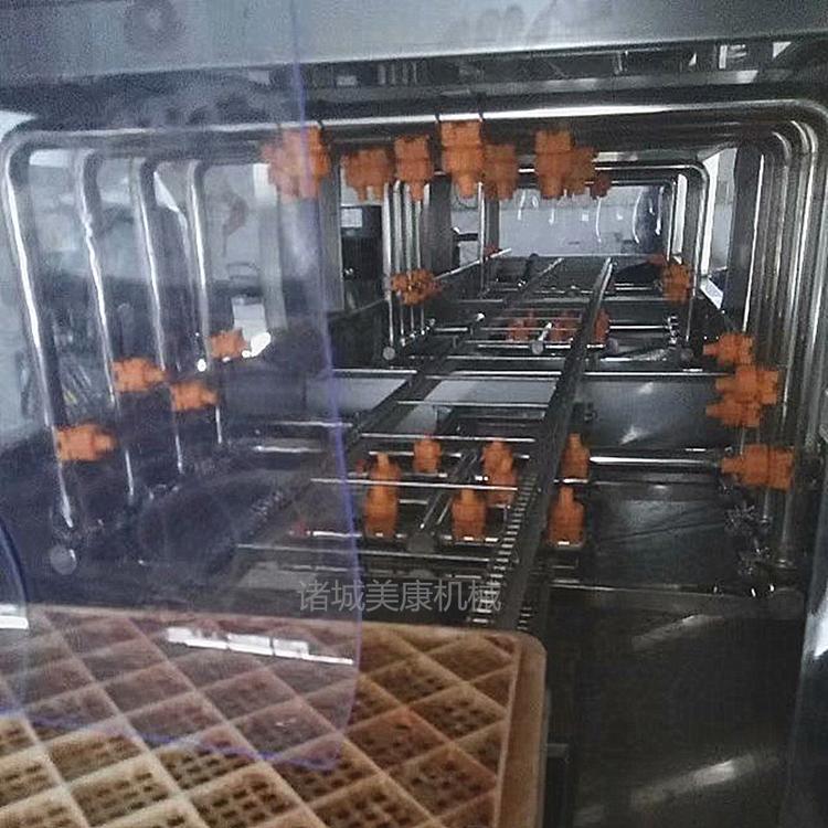 供应食品厂专用海鲜筐子清洗机 全自动油污塑料筐清洗烘干机价格