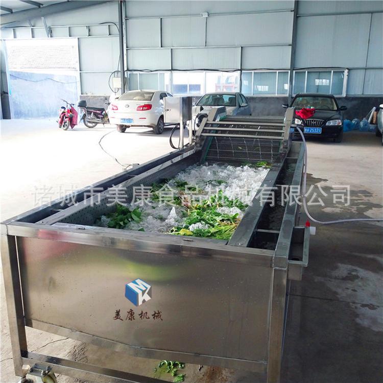 直销全自动大葱清洗机 香葱加工清洗流水线 脱水大葱加工清洗设备