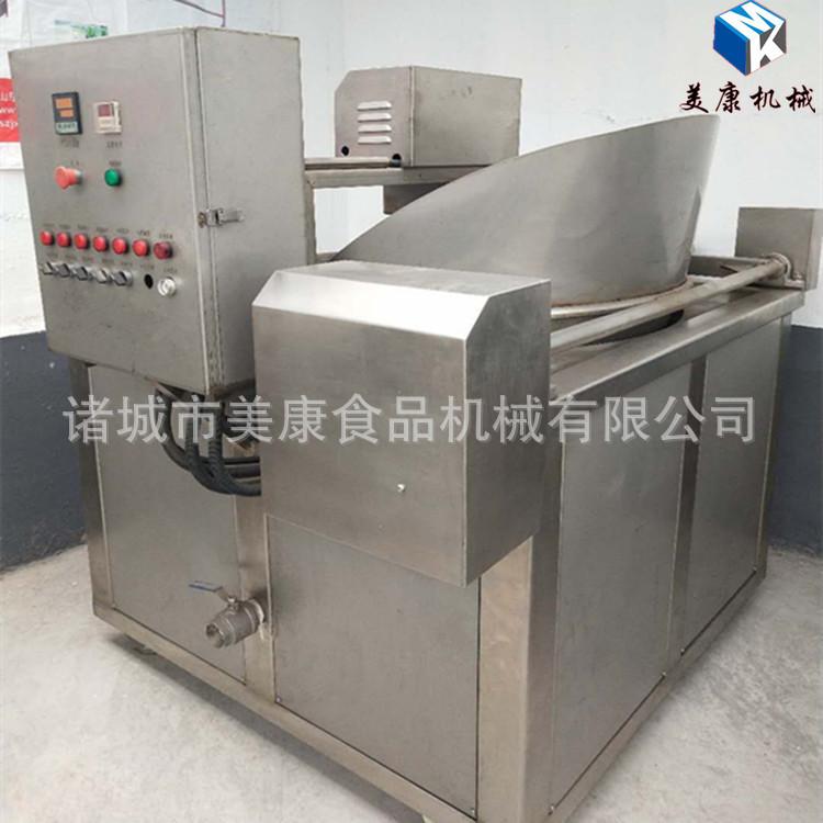热销鱼豆腐油炸机 多功能油炸机 自动出料油炸机定制