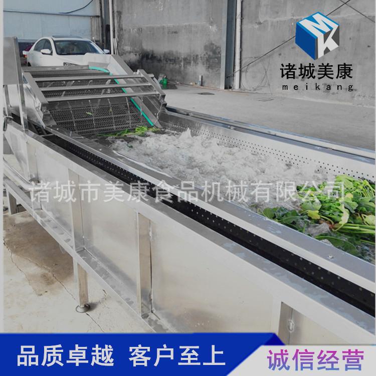 低价直销高压气泡清洗机 果蔬净菜加工清洗流水线 果蔬去泥清洗