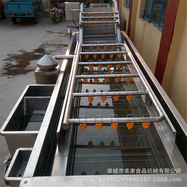 厂家直销高压喷淋清洗机 多功能洗菜机 净菜加工流水线
