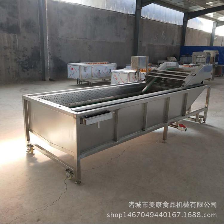 不锈钢金针菇气泡清洗机 蘑菇清洗机 高压喷淋清洗机