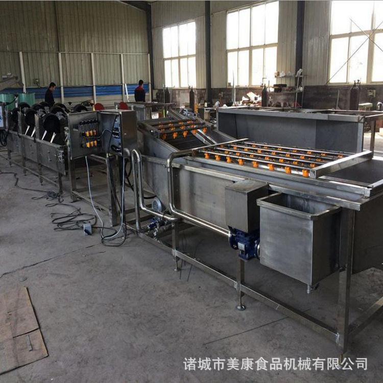食品机械厂家直销气泡洗鱼机，黄花鱼清洗机，高压洗鱼机