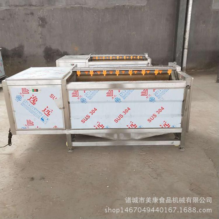 山东花生清洗机 毛刷清洗机 土豆毛辊清洗机 厂家直销