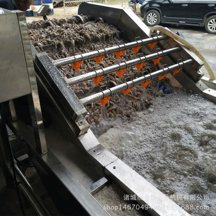 厂家定制鱼类清洗机 多功能海鲜清洗机 可根据客户需求定做
