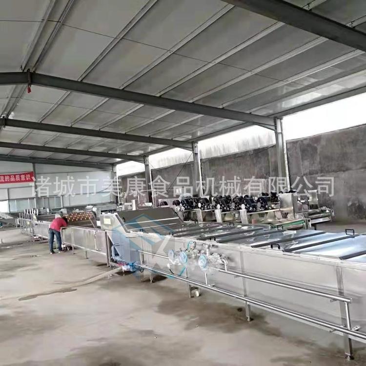 厂家生产小型卤制品巴氏杀菌流水线 酱卤鸭脖低温杀菌冷却流水线