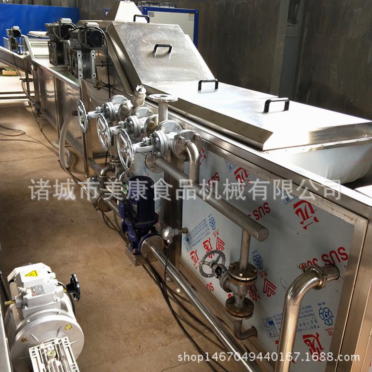直销鸭爪杀菌机 鸭爪巴氏杀菌设备 连续式巴氏杀菌冷却流水线