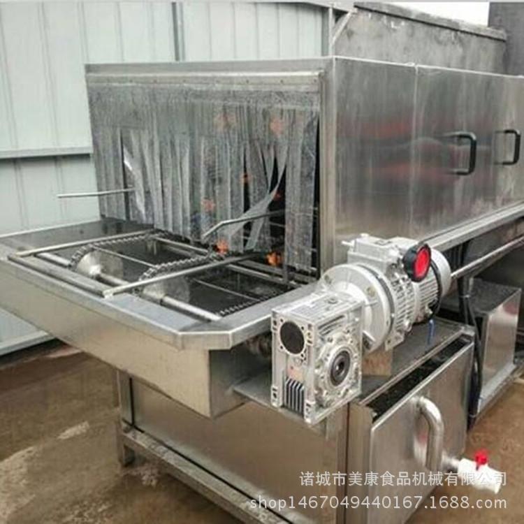 大型商用洗筐机厂家直销 食品周转箱清洗机 胶箱清洗流水线 质优