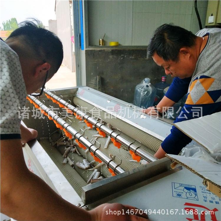 青岛带鱼去白鳞清洗机 整条带鱼清洗机价格便宜 刀鱼段加工清洗机