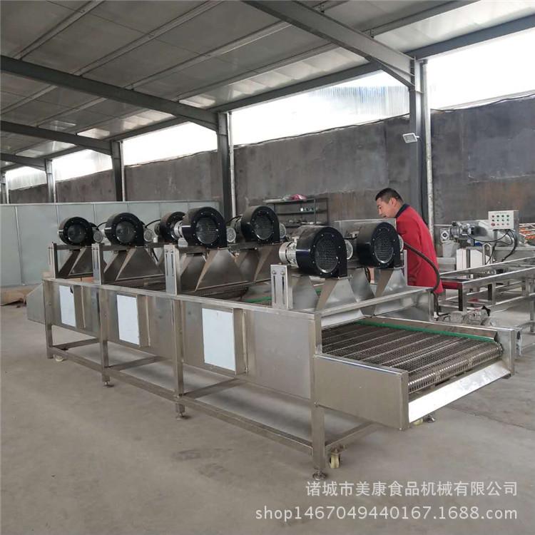 供应果蔬清洗风干流水线 强流风干机设备厂家 厂家直销 价格优惠