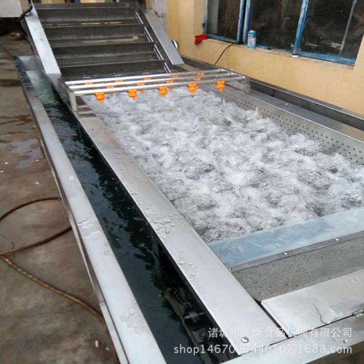 连续式冻鸡胸肉解冻流水线 大型环保解冻机 电加热肉制品解冻设备