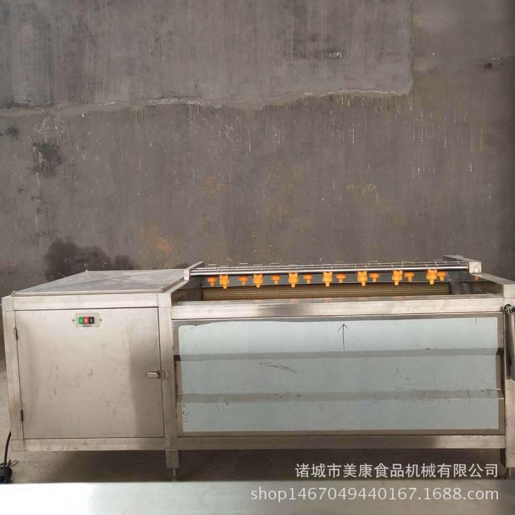热销商用莲藕清洗机 毛刷清洗机厂家直销 终身服务