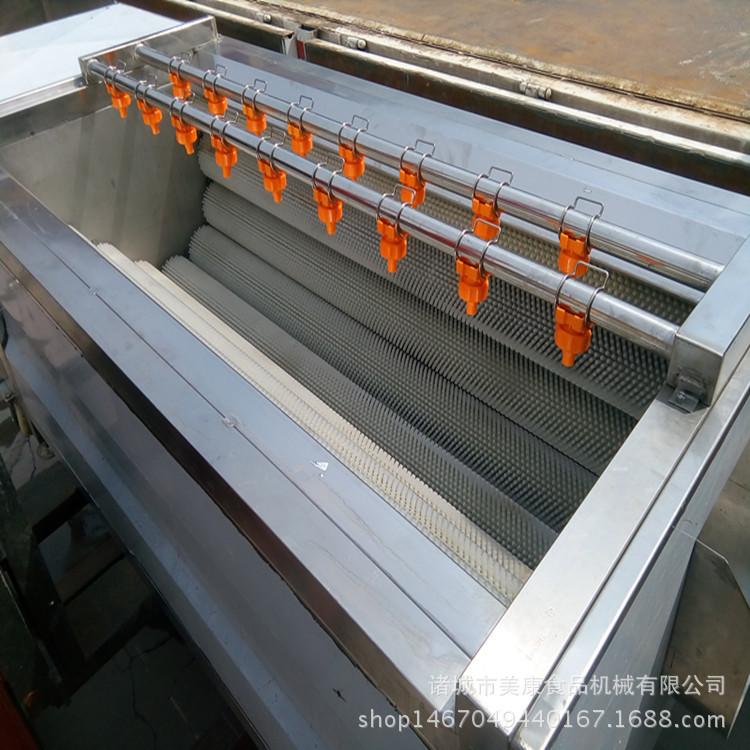 全自动毛刷清洗去皮机 土豆去皮机 优质毛刷清洗机厂家