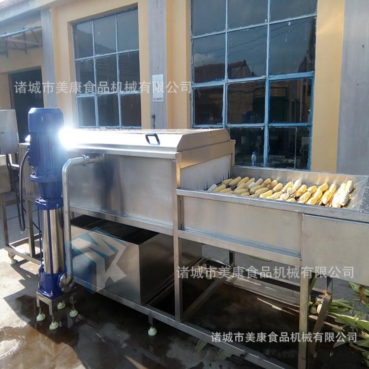 直供玉米清洗机 速冻玉米加工流水线 滚杠式玉米清洗机便宜实惠