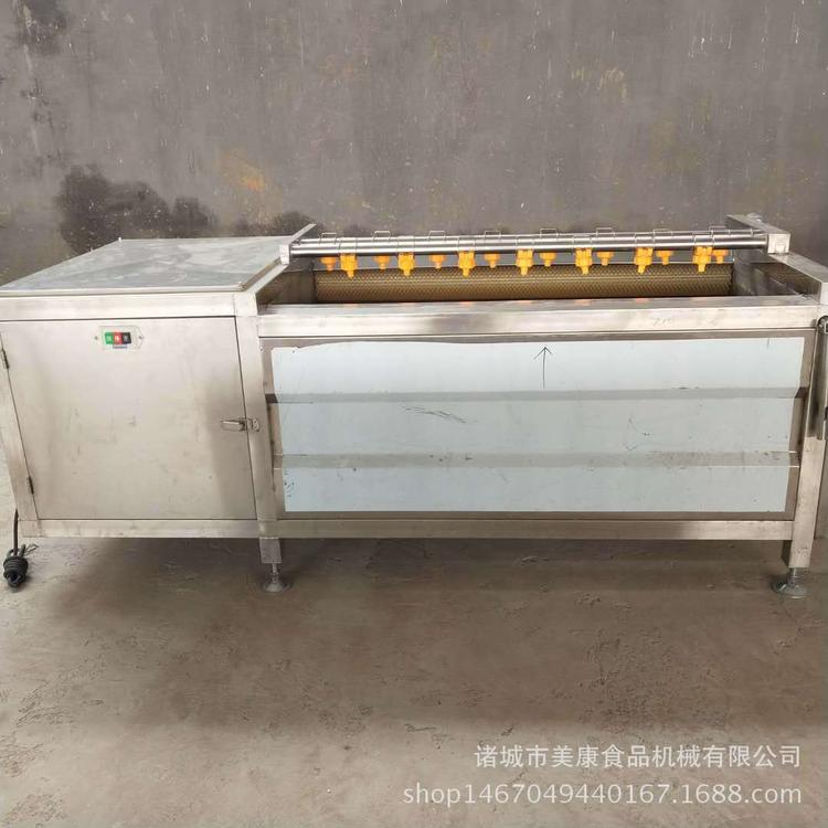 工厂热销毛辊清洗机 小型全自动毛刷喷淋清洗机 毛辊清洗机价格