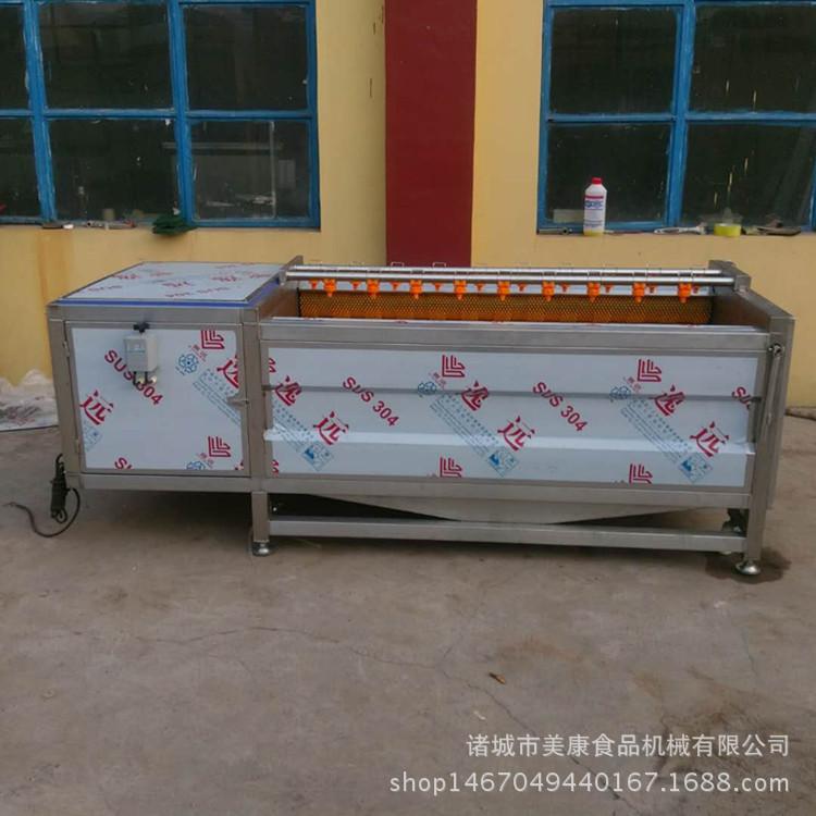 低价出售马蹄清洗机  山药毛辊清洗机 厂家可根据要求加工定做