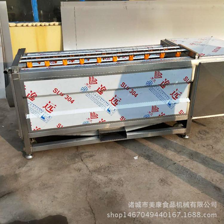 厂家生产定做土豆毛辊清洗去皮机  山药毛辊清洗去皮机