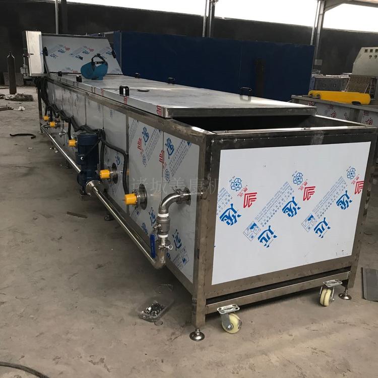 大型羊肉蒸煮机流水线 蒸煮设备工作原理 美康生产供应不锈钢材质