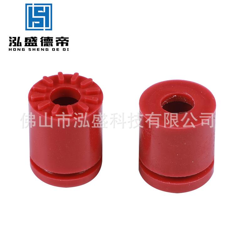 生产加工硅胶垫密封圆垫防滑防震垫圈柱形硅胶脚垫软 电机风机