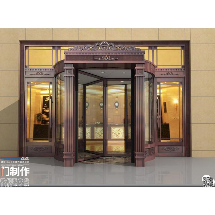 榆林亚格自动门价格 多玛旋转门设计