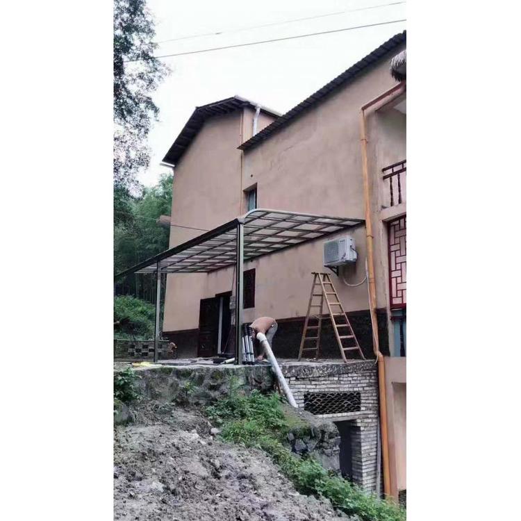 厂家批发铝合金雨棚后期免维护 阳台棚专业厂家定制