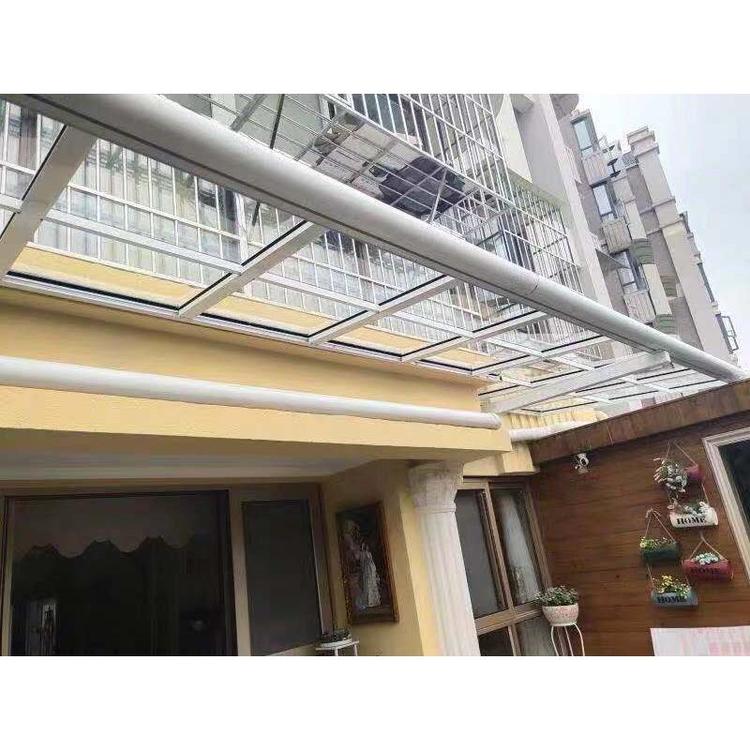 定做铝合金雨棚隔温隔热 阳光雨棚质量保证