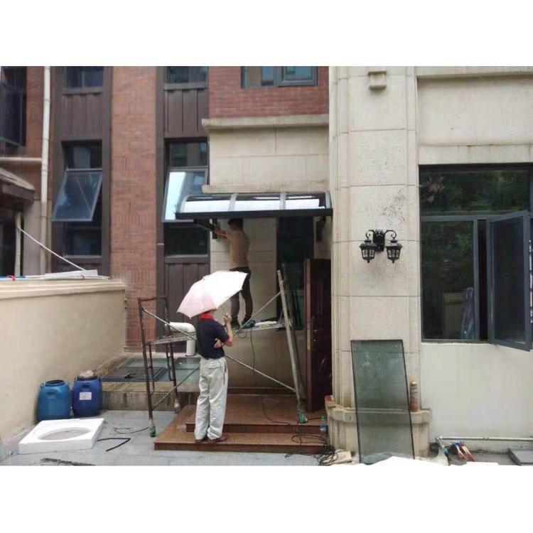定做铝合金雨棚量大从优 阳光棚量大从优