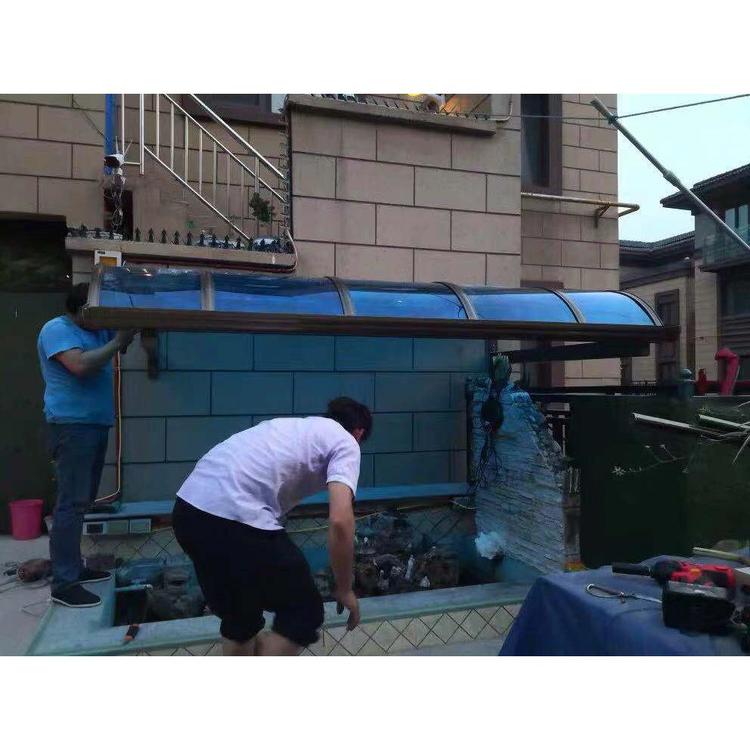 现货供应铝合金雨棚量大从优 雨棚质量保证