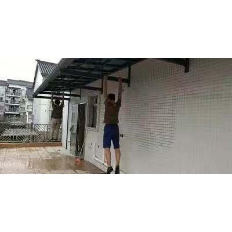 定制铝合金雨棚量大从优 遮阳棚防雨防晒