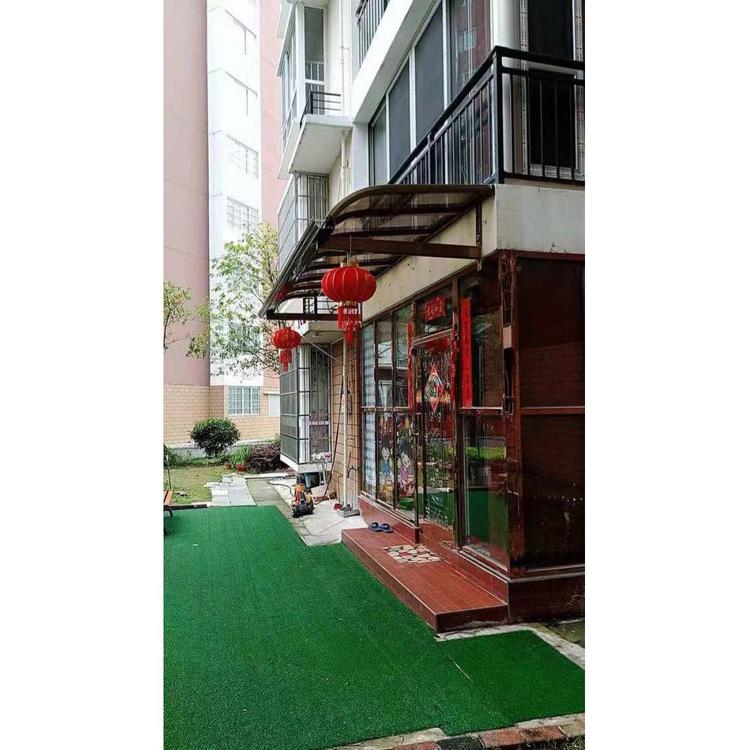 厂家直销铝合金雨棚防雨防晒 雨篷隔温隔热
