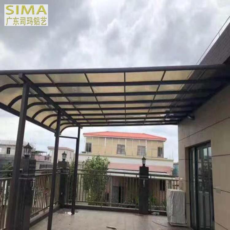 批发铝合金雨棚生产厂家 阳光棚量大从优