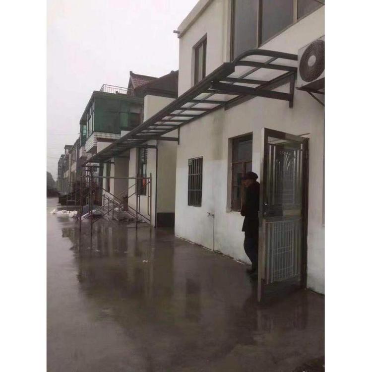 批发铝合金雨棚量大从优 遮阳棚隔温隔热