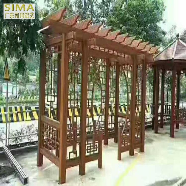 厂家直销铝合金葡萄架价格 花园葡萄架测量安装
