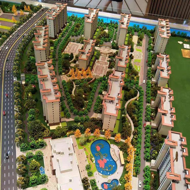 黑河沙盘模型制作安装 哈尔滨小区沙盘模型公司设计定制