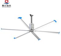 浙江海天工厂大风扇车间工业大吊扇6.3米扇叶超大型工业风扇