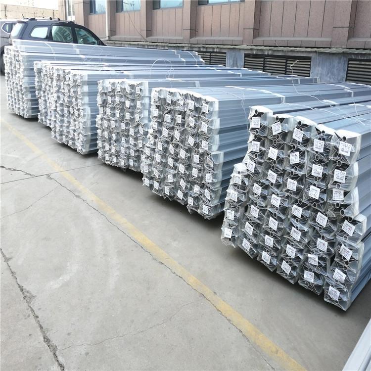 加工银白氧化40×40铝型材国标工业型材 定制 方形铝型材加工处理